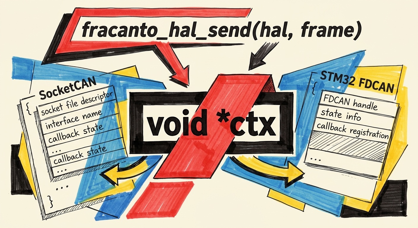 Type Erasure via void *ctx